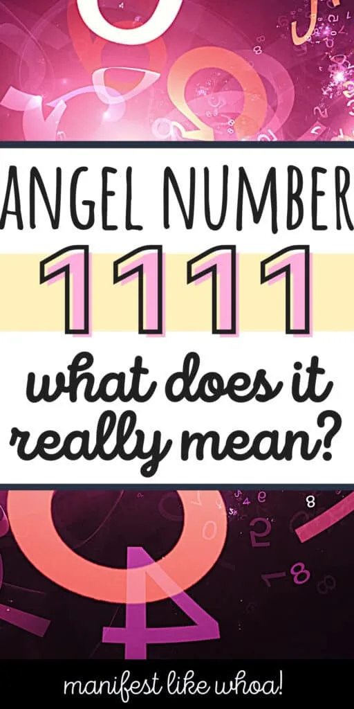 Angel Number 1111 For Manifesting (Numerology Angel Numbers & Law of Attraction)