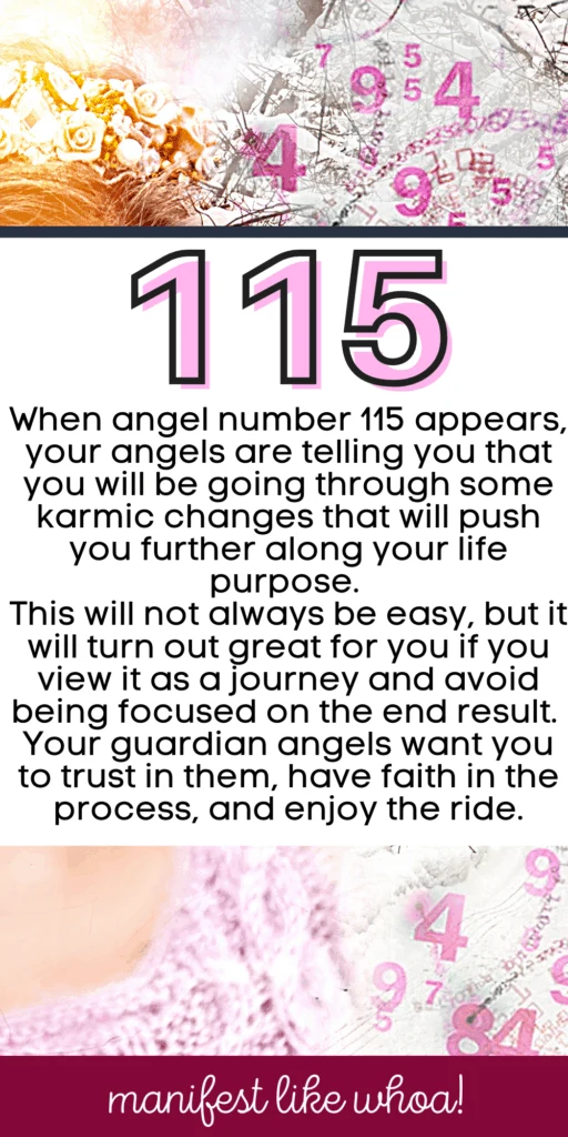 Angel Number 115 For Manifesting (Numerology Angel Numbers & Law of Attraction)
