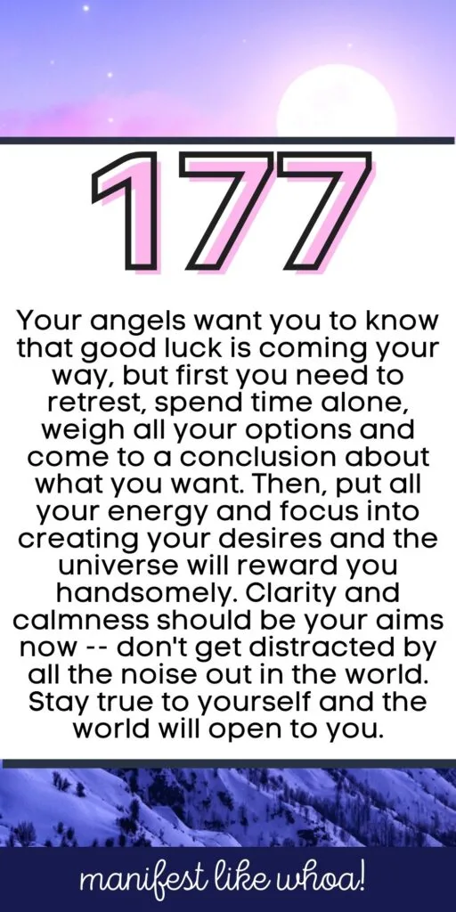 What Does Angel Number 177 Mean For Manifestation & Law of Attraction? (Angel Numbers)
