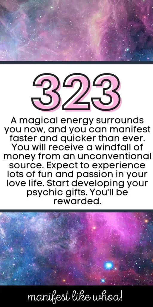 Angel Number 323 For Manifesting (Numerology Angel Numbers & Law of Attraction)
