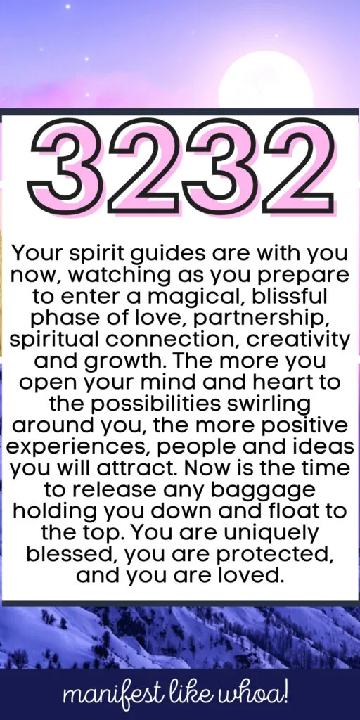 What Does Angel Number 3232 Mean For Manifestation & Law of Attraction? (Angel Numbers)