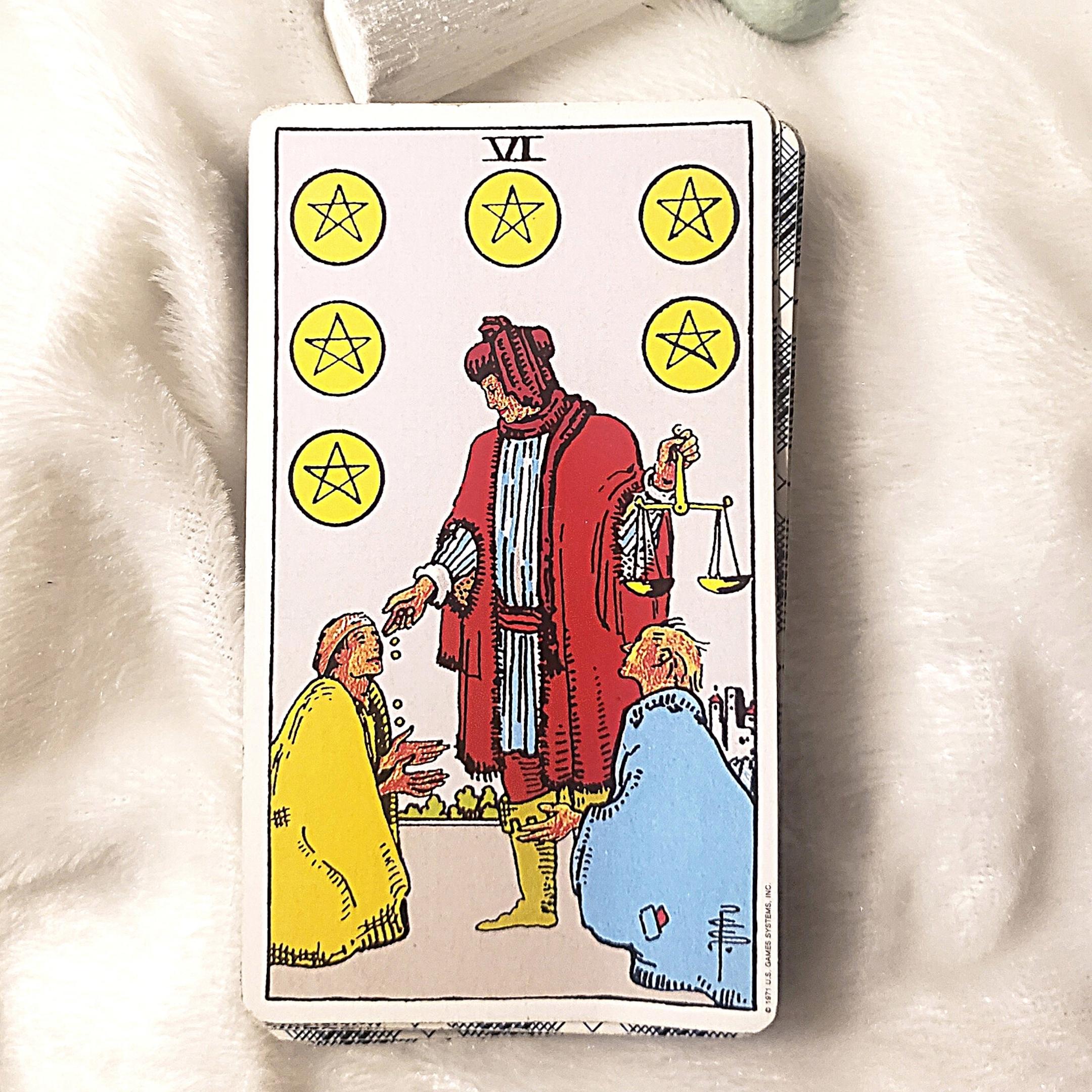 6 of pentacles