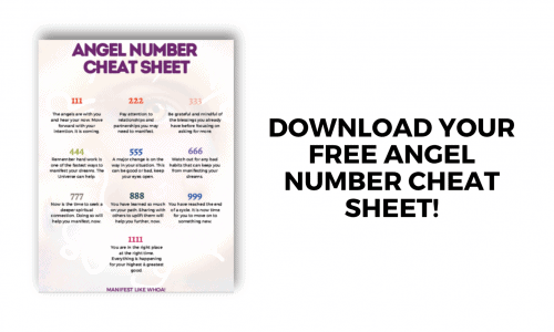 angel numbers and meanings pdf