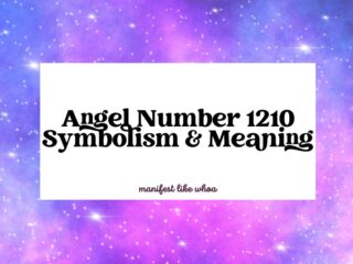 Angel Number 1210 Symbolism & Meaning