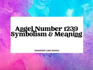 Angel Number 1239 Symbolism & Meaning