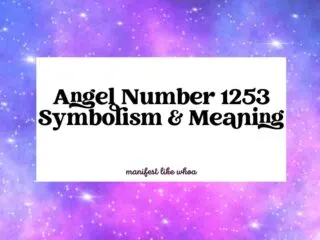 Angel Number 1253 Symbolism & Meaning