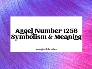 Angel Number 1256 Symbolism & Meaning