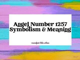 Angel Number 1257 Symbolism & Meaning