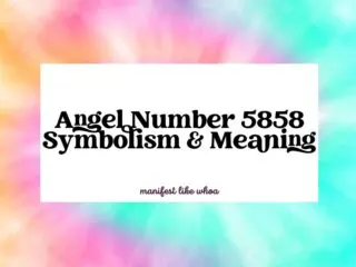 Angel Number 5858 Symbolism & Meaning