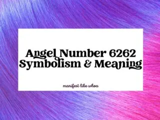 Angel Number 6262 Symbolism & Meaning