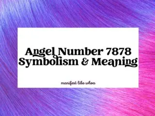 Angel Number 7878 Symbolism & Meaning