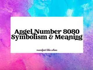 Angel Number 8080 Symbolism & Meaning