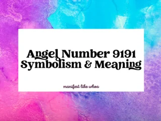Angel Number 9191 Symbolism & Meaning