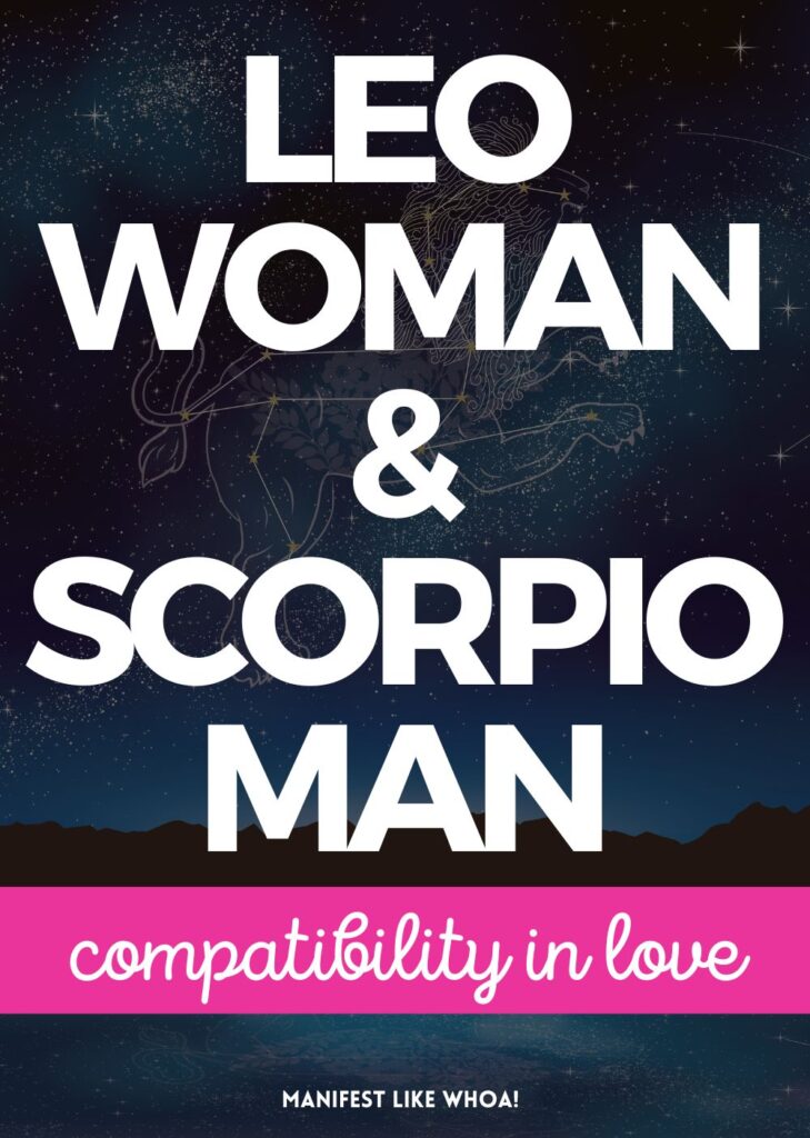 Leo Woman and Scorpio Man compatibility in love