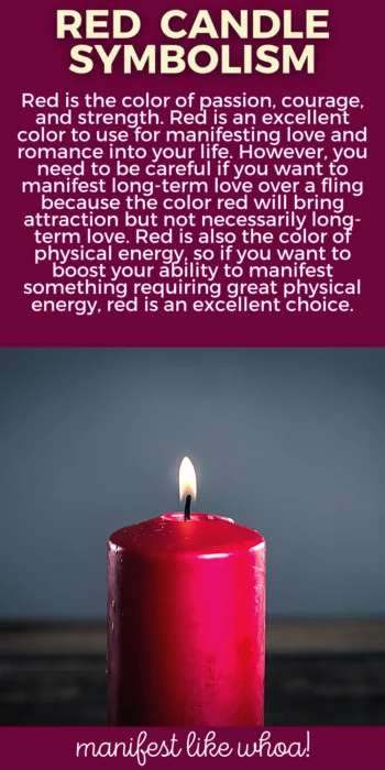 Red Candle Meaning & Symbolism For Manifesting (Candle Magick & Law of Attraction)