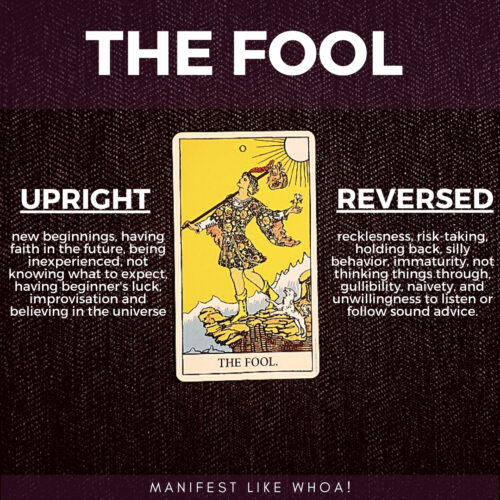 The Fool Tarot Card Meaning & Symbolism (Rider-Waite, Major Arcana)