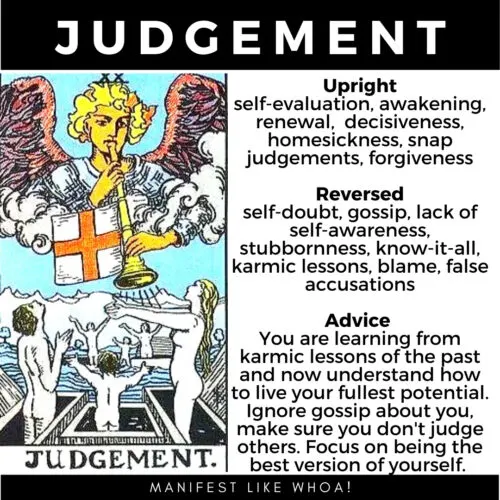 The Judgement Tarot Card Meanings & Symbolism (Major Arcana, Rider-Waite)