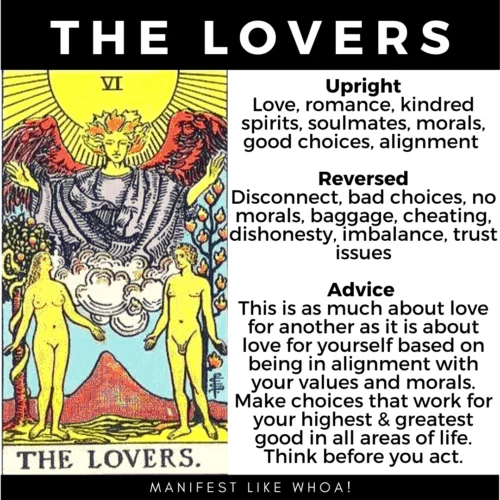 The Lovers Tarot Card Meaning Symbolism Manifestation