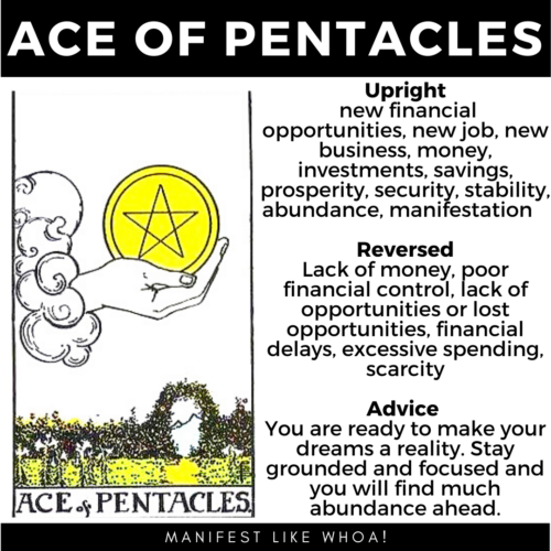The Ace of Pentacles Tarot Card Guide For Beginners (Learn To Read Tarot)
