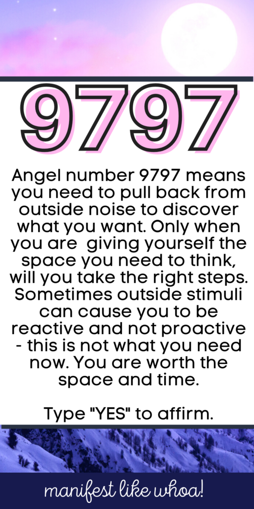 9797 Angel Number Meaning For Manifestation