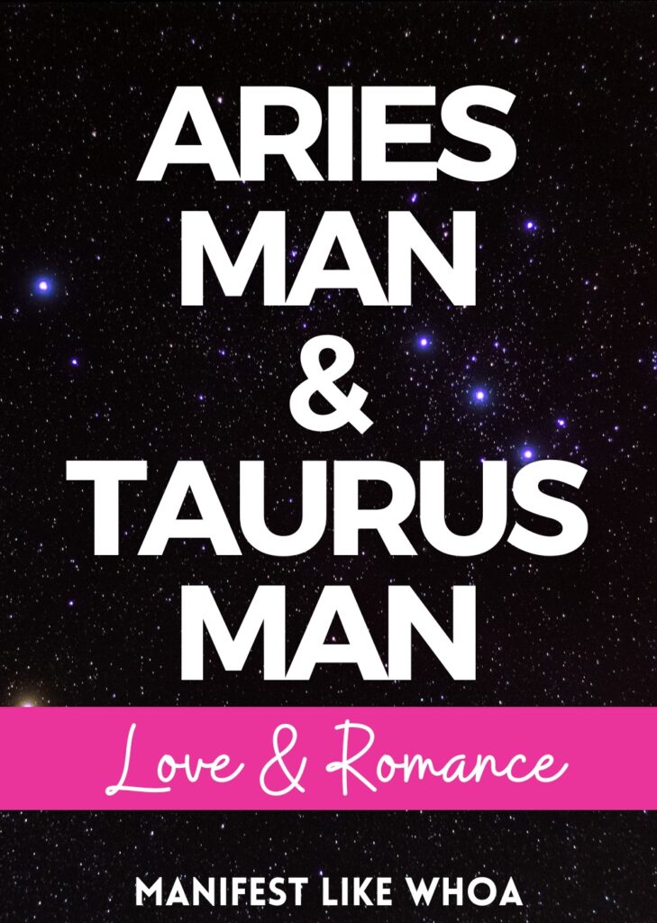 aries man and taurus man