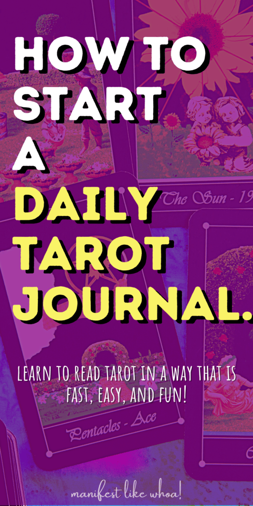 How To Start A Daily Tarot Journal (Learn How To Read Tarot Cards)