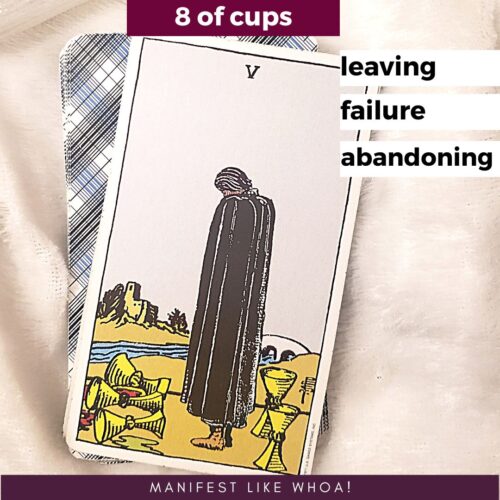 eight of cups upright