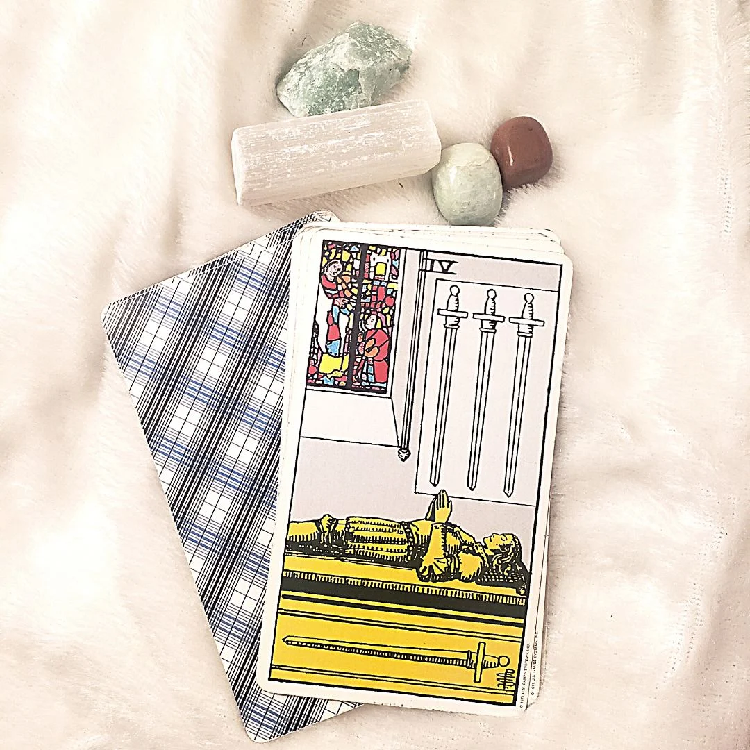 four of swords tarot card meanings