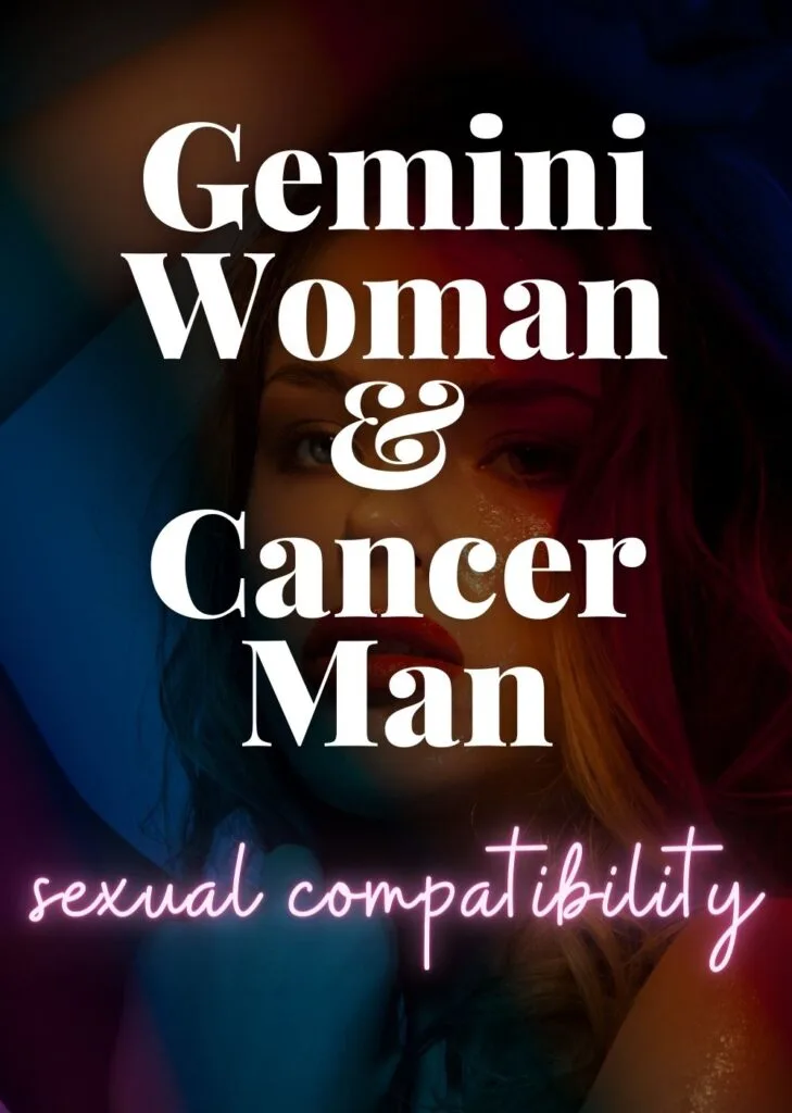 gemini woman and cancer man zodiac pairing