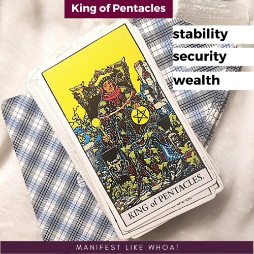 king of pentacles upright