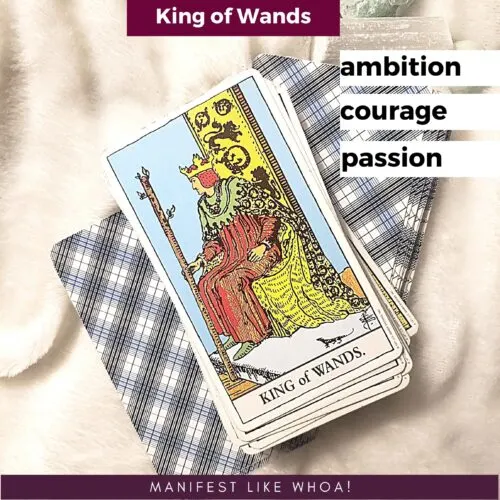 king of wands upright