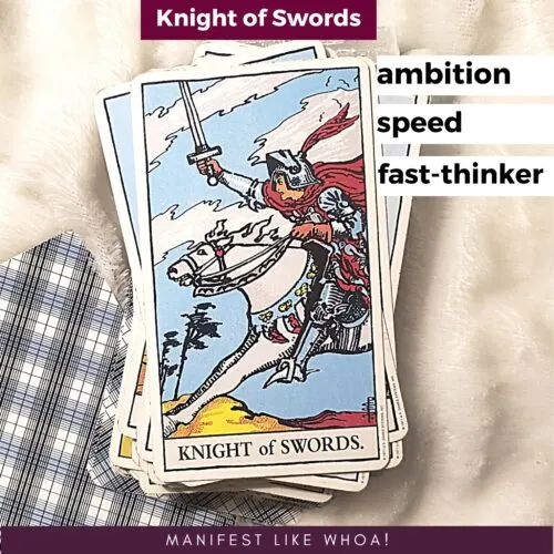 knight of swords upright