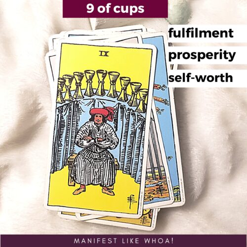 nine of cups upright