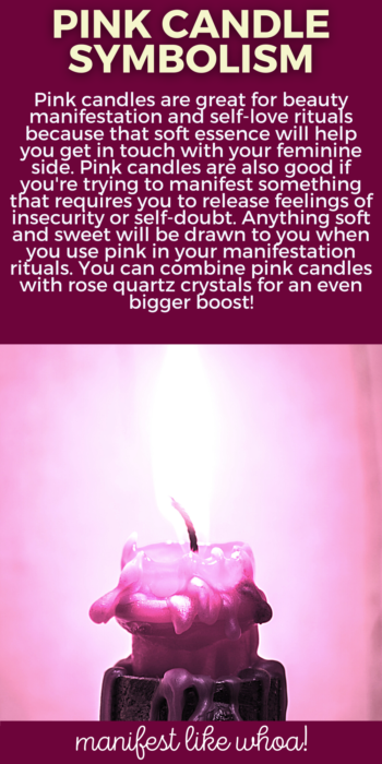 Pink Candle Meaning & Symbolism For Manifesting (Candle Magick & Law of Attraction)