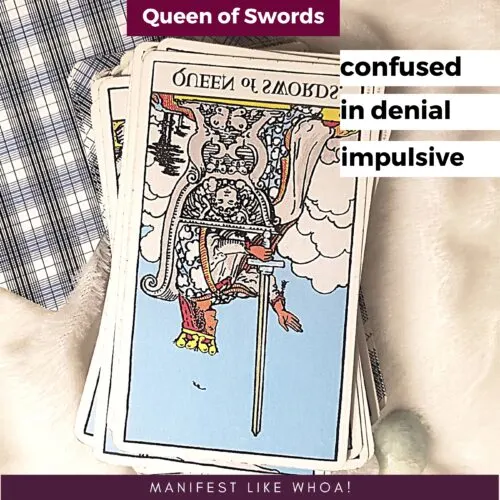 queen of swords reversed