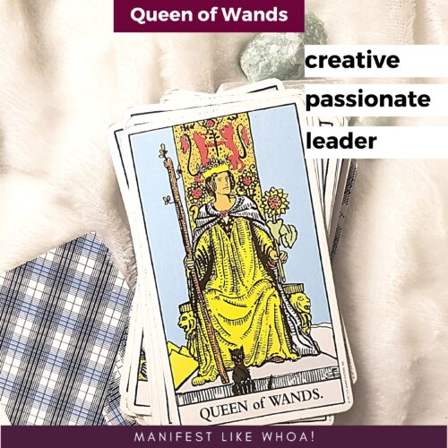 queen of wands upright
