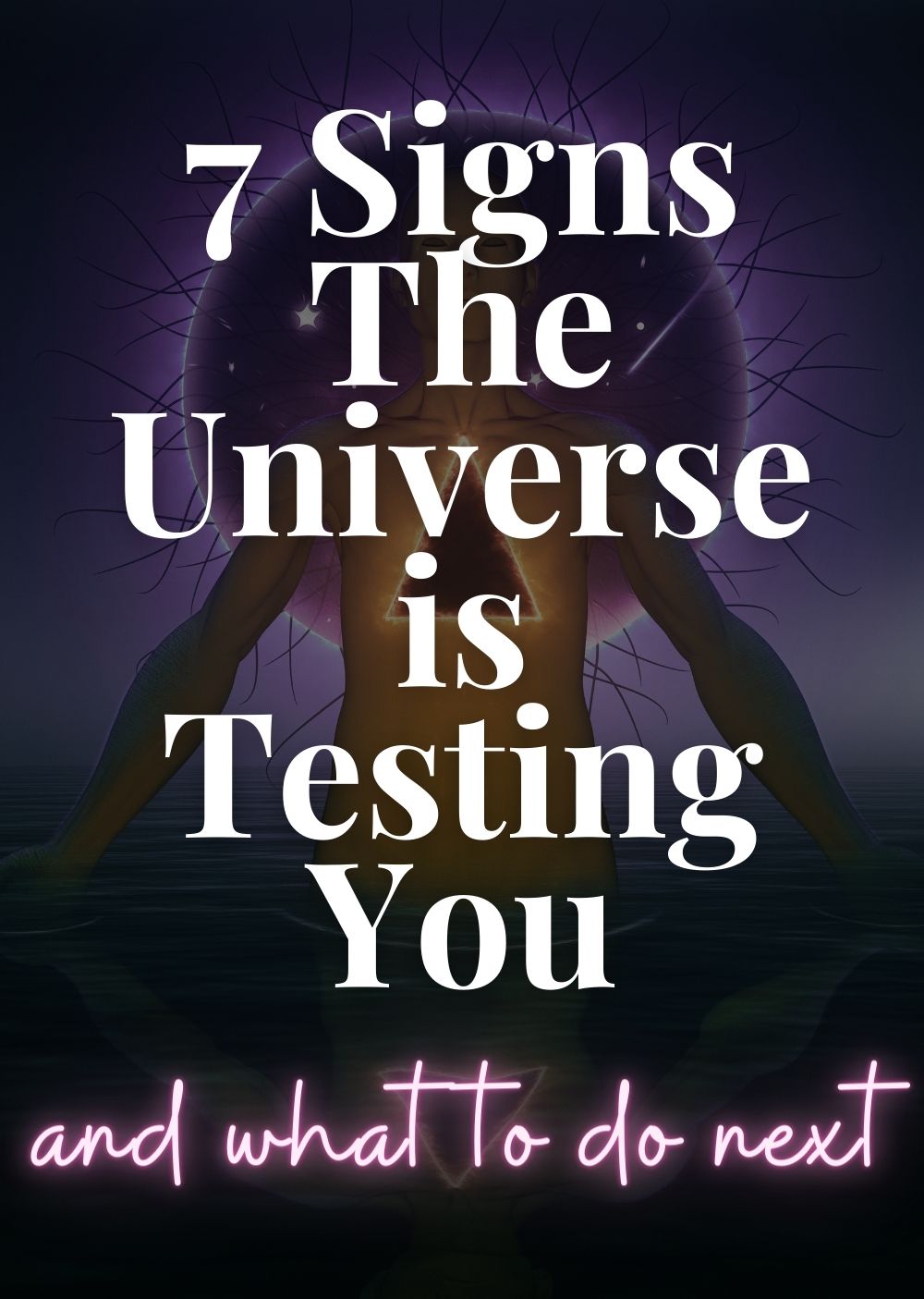 signs the universe is testing you