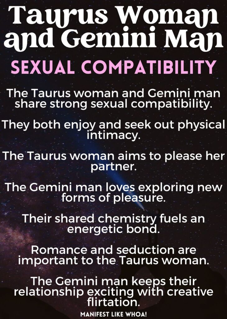 taurus woman and taurus man sexual compatibility