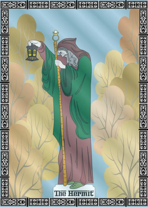 the hermit card