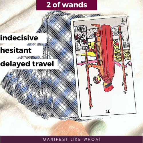 Two of Wands Tarot Card Meanings - Minor Arcana - Rider Waite (How To Read Tarot For Beginners)